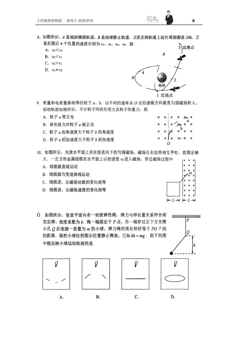 《物理江苏省扬州市2026届高三下学期考前模拟（四模）_2024-2027高三（6-6月题库）_2026年05月高三试卷_260525江苏省扬州市2026届高三下学期考前模拟（四模）（全科）》第3页预览