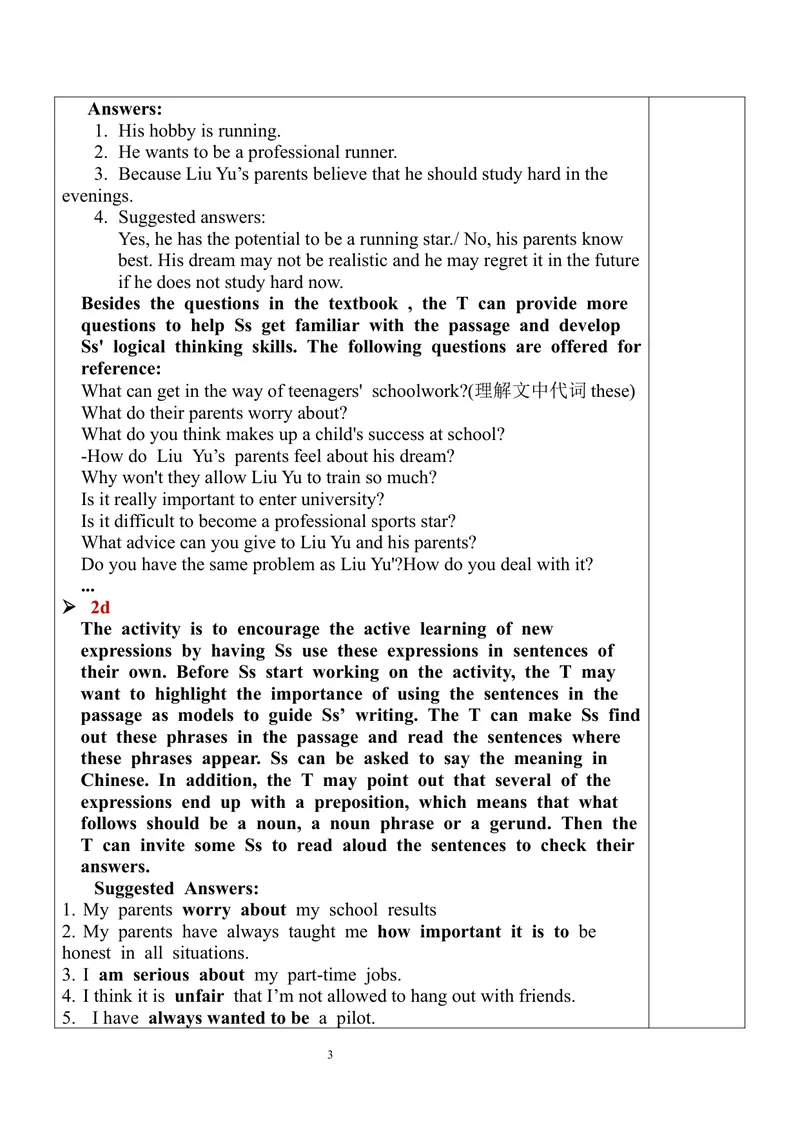 《Unit7SectionB（2a-2e）教案_初中英语789_旧版人教版英语九年级全册_旧版可参考_03.英语9全一册-核心素养教案+PPT课件第3套_9英教案（含核心素养）_Unit7》第3页预览