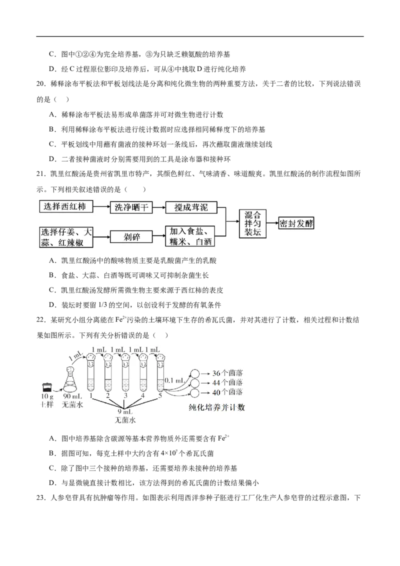《福建省厦泉五校2025-2026学年高二下学期期中联考生物试卷(有答案)_2024-2027高二（7-7月题库）_2026年05月高二试卷_260530福建省厦泉五校2025-2026学年高二下学期期中联考》第6页预览
