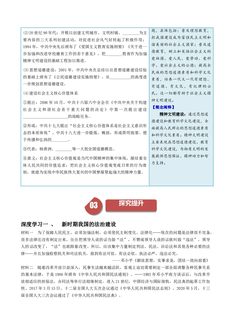 《第10课当代中国的法治与精神文明建设（学生版）_新版高中_高中历史新版_高中历史选择性必修1（统编版）_同步讲义-P5_2024版》第3页预览