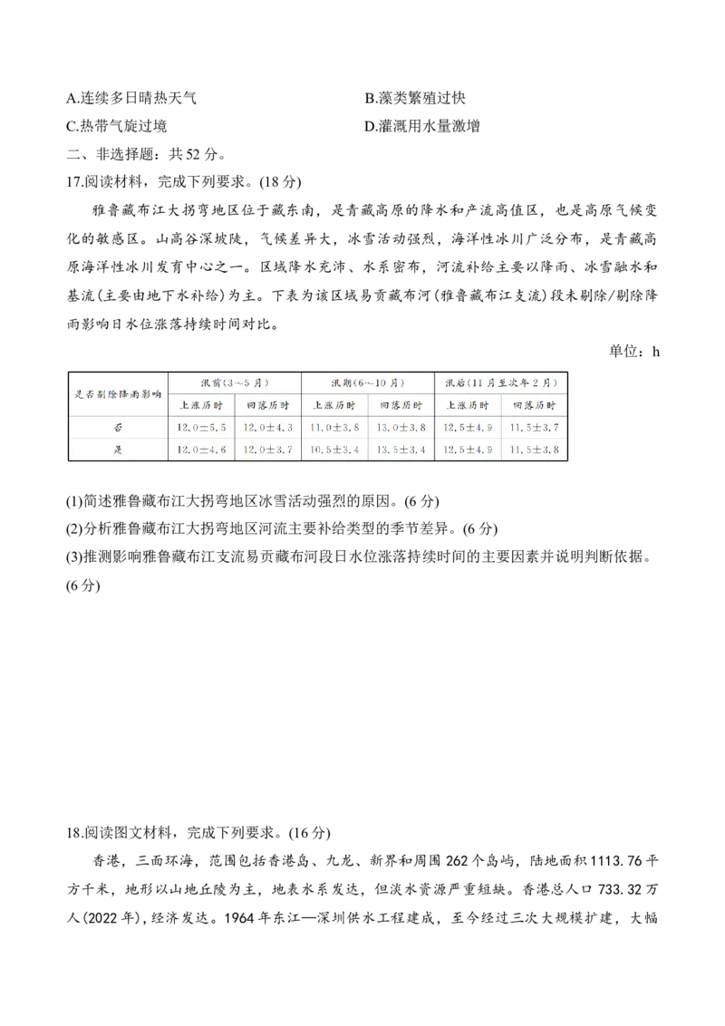 《湖南省多校（攸县二中、衡阳县三中、衡阳县四中等）2025-2026学年高二下学期5月校内检测试题地理Word版含解析KS5U高考_2024-2027高二（7-7月题库）_2026年06月高二试卷》第5页预览