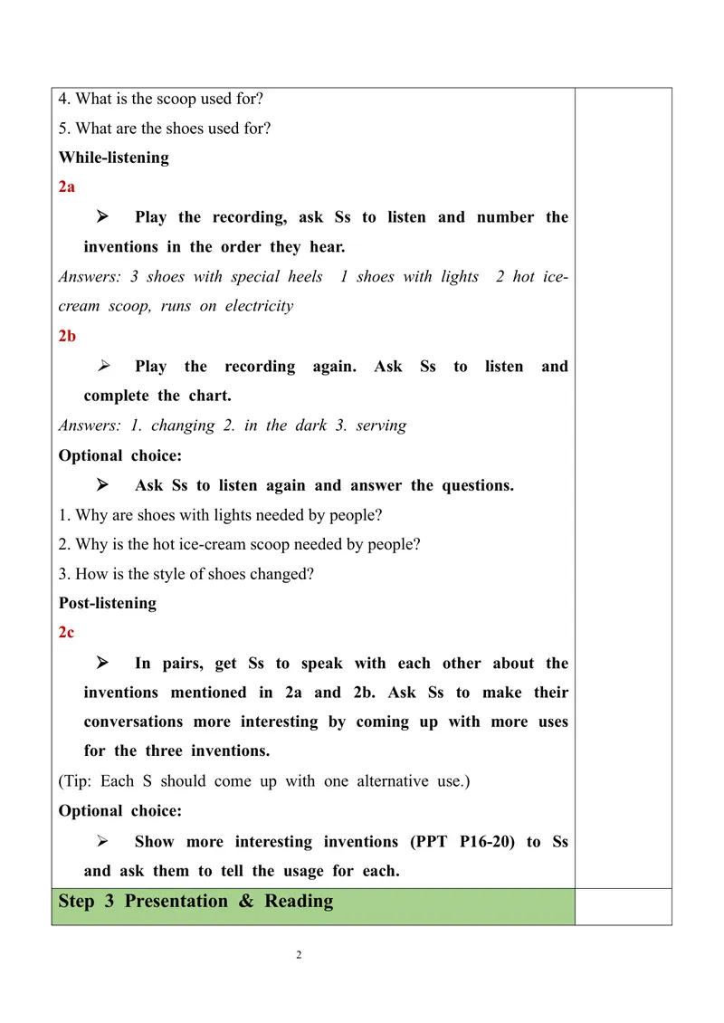 《Unit6SectionA（2a-2d）教案_初中英语789_旧版人教版英语九年级全册_旧版可参考_03.英语9全一册-核心素养教案+PPT课件第3套_9英课件+三维目标教案_9全英语课件+教案Unit6》第2页预览