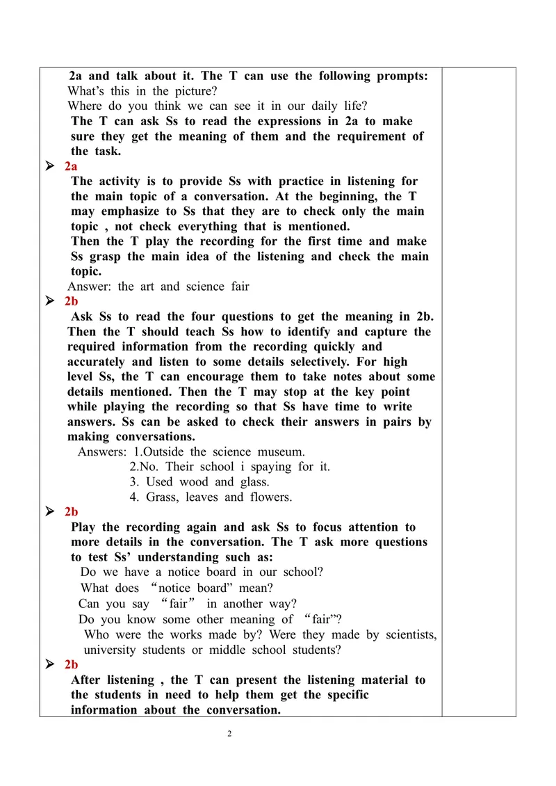 《Unit5SectionA（2a-2d）教案_初中英语789_旧版人教版英语九年级全册_旧版可参考_03.英语9全一册-核心素养教案+PPT课件第3套_9英课件+三维目标教案_9全英语课件+教案Unit5》第2页预览