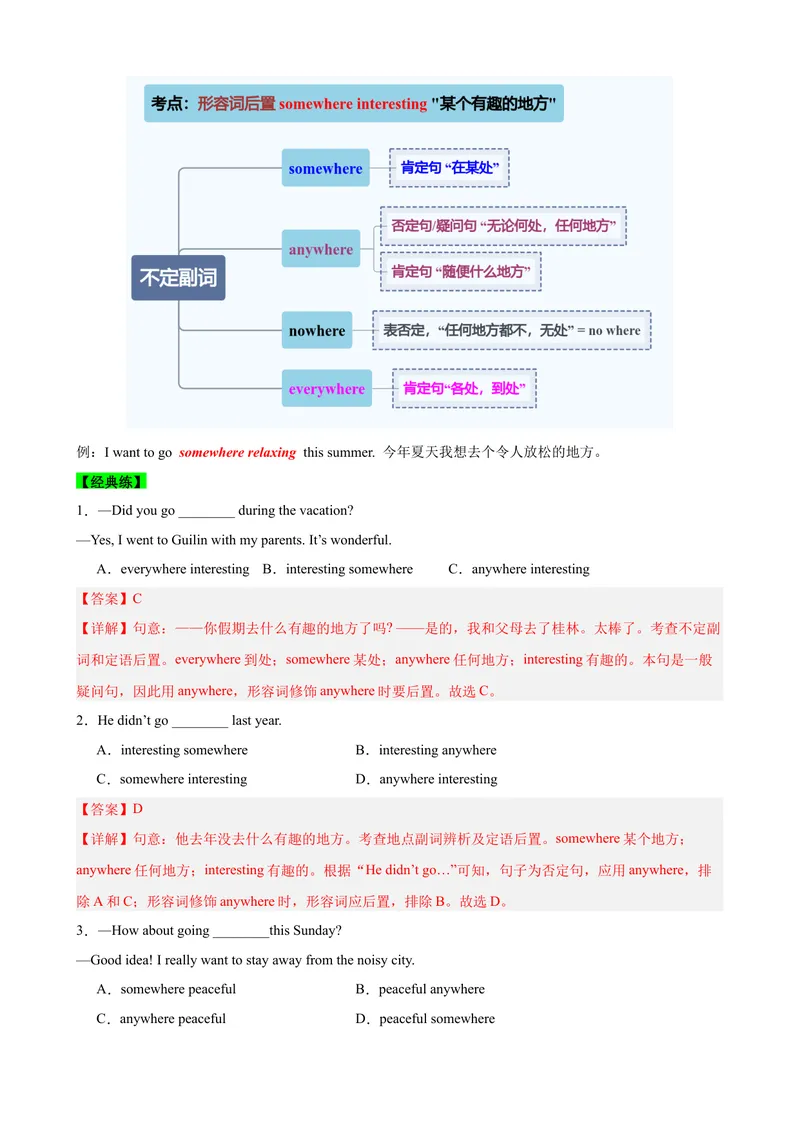 《Unit9Haveyoueverbeentoamuseum？（知识清单）（教师版）_初中英语789_最新人教版英语八年级下册_旧版（有参考价值）_版本二_八年级英语下册（人教版）_单元知识复习专项-U122_2025版》第4页预览