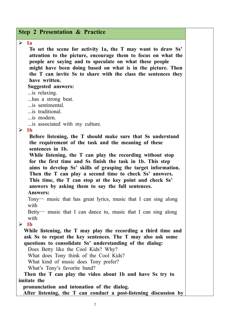 《Unit9SectionA（1a-1c）教案_初中英语789_旧版人教版英语九年级全册_旧版可参考_03.英语9全一册-核心素养教案+PPT课件第3套_9英教案（含核心素养）_Unit9》第2页预览