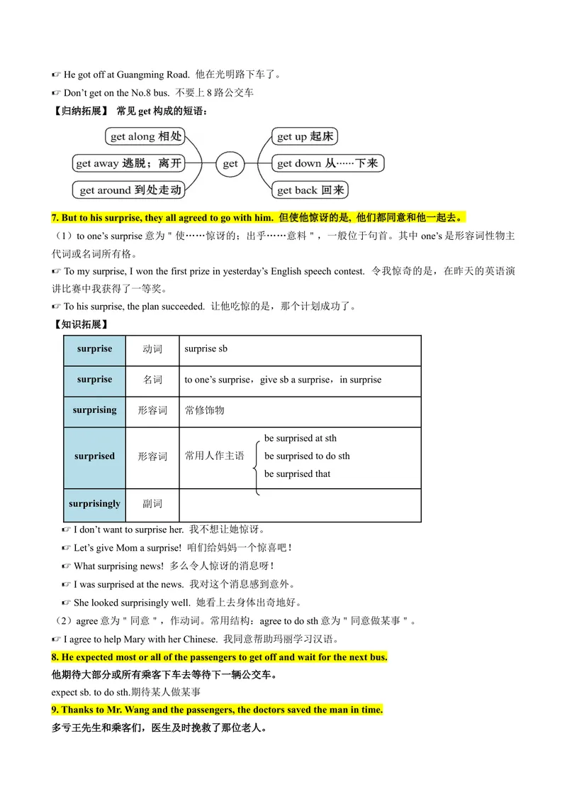 《专题02核心考点归纳（考点清单）-（人教版）_初中英语789_最新人教版英语八年级下册_旧版（有参考价值）_版本二_八年级英语下册（人教版）_期末专项复习-U302_2024版》第3页预览