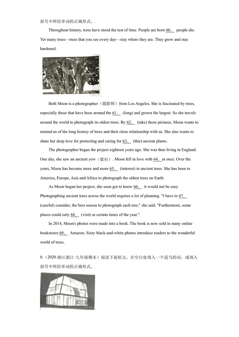 《专题04语法填空15道（各地名校最新期末真题）-2021-2022学年九年级英语上学期期末复习查缺补漏冲刺满分（重点知识+难点易错点）人教版_初中英语789_26秋最新人教版英语九年级上册》第6页预览