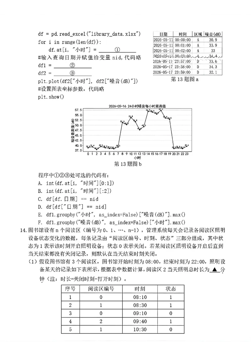 《浙江省宁波市2025-2026学年高二下学期6月期末考试技术试题（含答案）_2024-2027高二（7-7月题库）_2026年06月高二试卷_260623浙江省宁波市2025-2026学年高二下学期6月期末考试》第5页预览