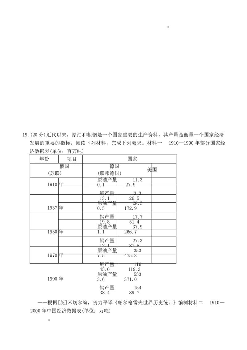 《湖南省长沙市师大附中2025-2026学年高二下学期第一次大练习历史试题Word版含解析_2024-2027高二（7-7月题库）_2026年04月高二试卷》第6页预览