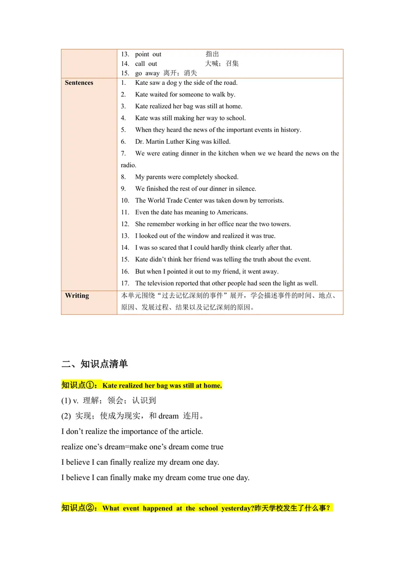 《Unit5单元知识清单SectionB(基础+知识点+写作)-（人教版）_初中英语789_最新人教版英语八年级下册_旧版（有参考价值）_版本二_八年级英语下册（人教版）_知识清单》第3页预览