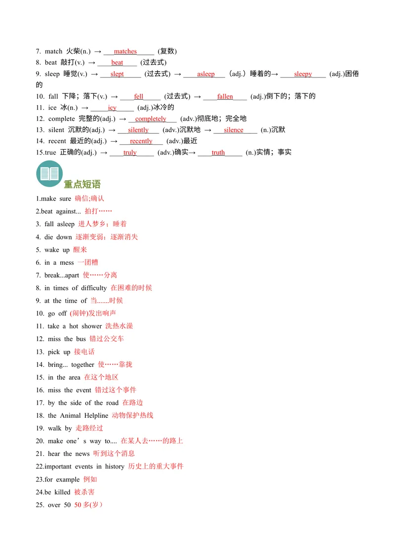 《专题01重点词汇和短语归纳（考点清单）-（人教版）_初中英语789_最新人教版英语八年级下册_旧版（有参考价值）_版本二_八年级英语下册（人教版）_期末专项复习-U302_2024版》第9页预览