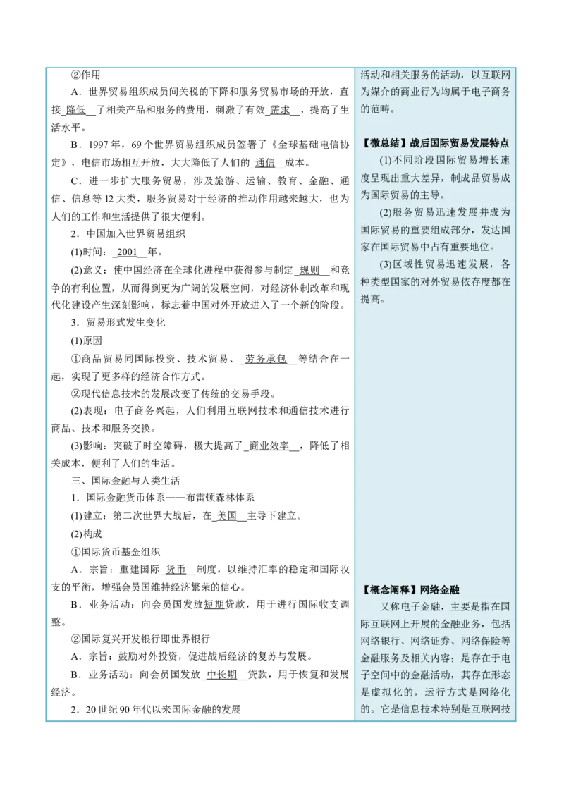 《第9课20世纪以来人类的经济与生活-选择性必修2：经济与社会生活）_新版高中_高中历史新版_高中历史选择性必修2（统编版）_同步讲义-P5_2024版》第4页预览