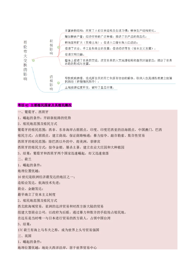 《第3~4单元走向整体的世界、资本主义制度的确立（知识清单+素养提升）（统编版中外历史纲要下册）_新版高中_高中历史新版_高中历史纲要下（统编版）_单元复习专项-P43_2024版》第8页预览