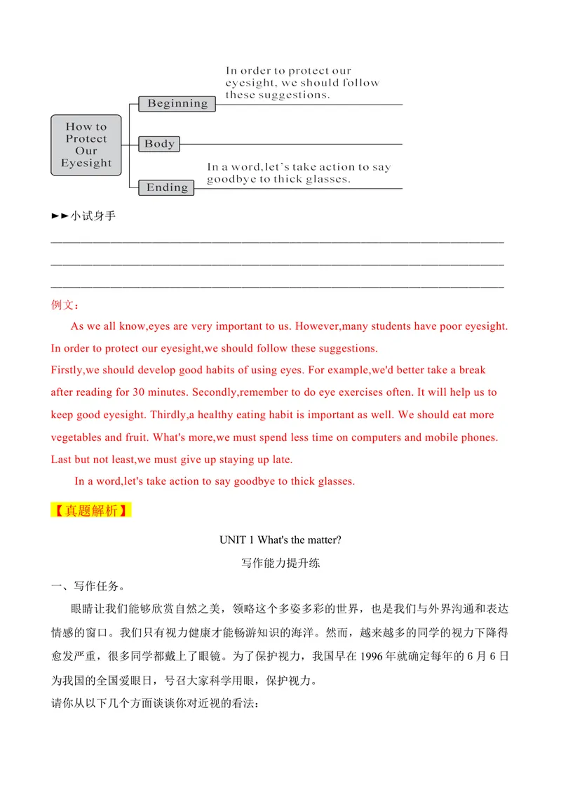 《Unit1单元写作指导与演练-（人教版）_初中英语789_最新人教版英语八年级下册_旧版（有参考价值）_版本二_八年级英语下册（人教版）_单元写作深度指导-V34_2025版》第7页预览