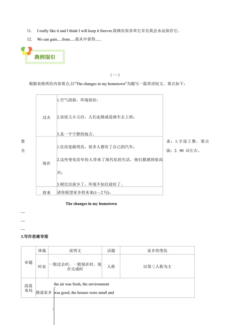 《Unit10I’vehadthisbikeforthreeyears.-（人教版）（教师版）_初中英语789_最新人教版英语八年级下册_旧版（有参考价值）_版本二_八年级英语下册（人教版）_单元写作深度指导-V34_2024版》第7页预览