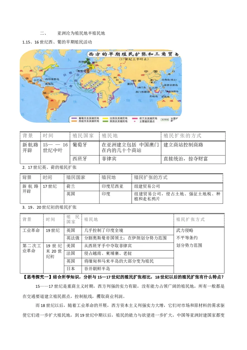 《第六单元世界殖民体系与亚非拉民族独立运动（新课标大单元教学设计与单元评价）-（中外历史纲要下）_新版高中_高中历史新版_高中历史纲要下（统编版）_大单元教学课件+教学设计-P21》第5页预览