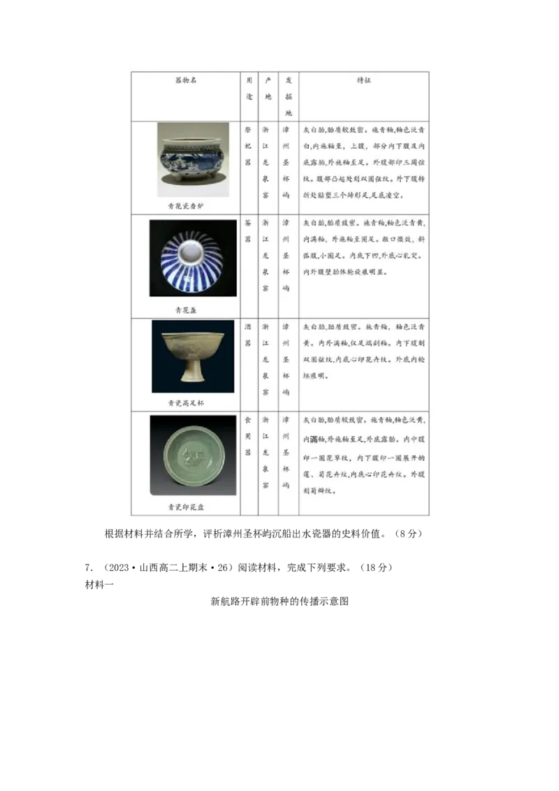 《第三单元专题题型攻略04--史料研究和运用类(史料价值判断)类题（统编版选必2）_新版高中_高中历史新版_高中历史选择性必修2（统编版）_分层作业》第9页预览