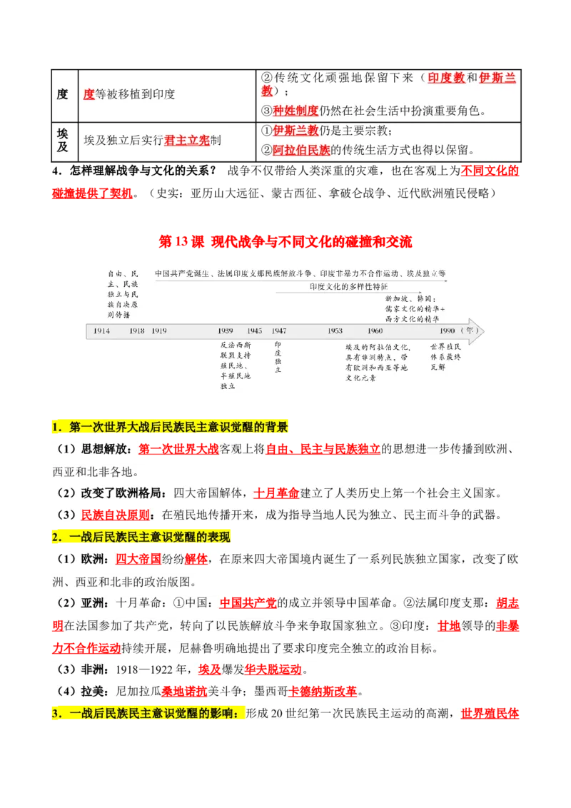 《第五单元战争与文化交锋（知识清单）-（选择性必修3：文化交流与传播）_新版高中_高中历史新版_高中历史选择性必修3（统编版）_单元复习专项-P43_2025版》第5页预览