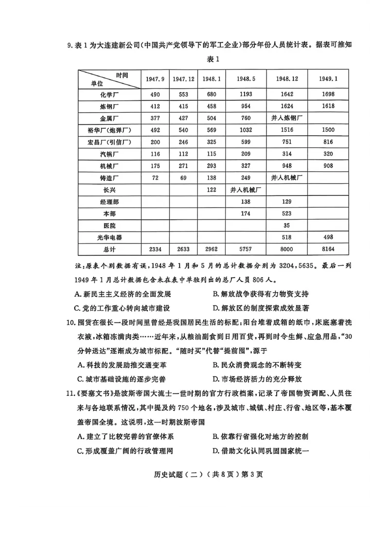 《聊城市2026年普通高中学业水平等级考试模拟卷历史_2024-2027高三（6-6月题库）_2026年05月高三试卷_260503山东省聊城市2026年普通高中学业水平等级考试模拟卷（聊城二模）（全科）》第3页预览