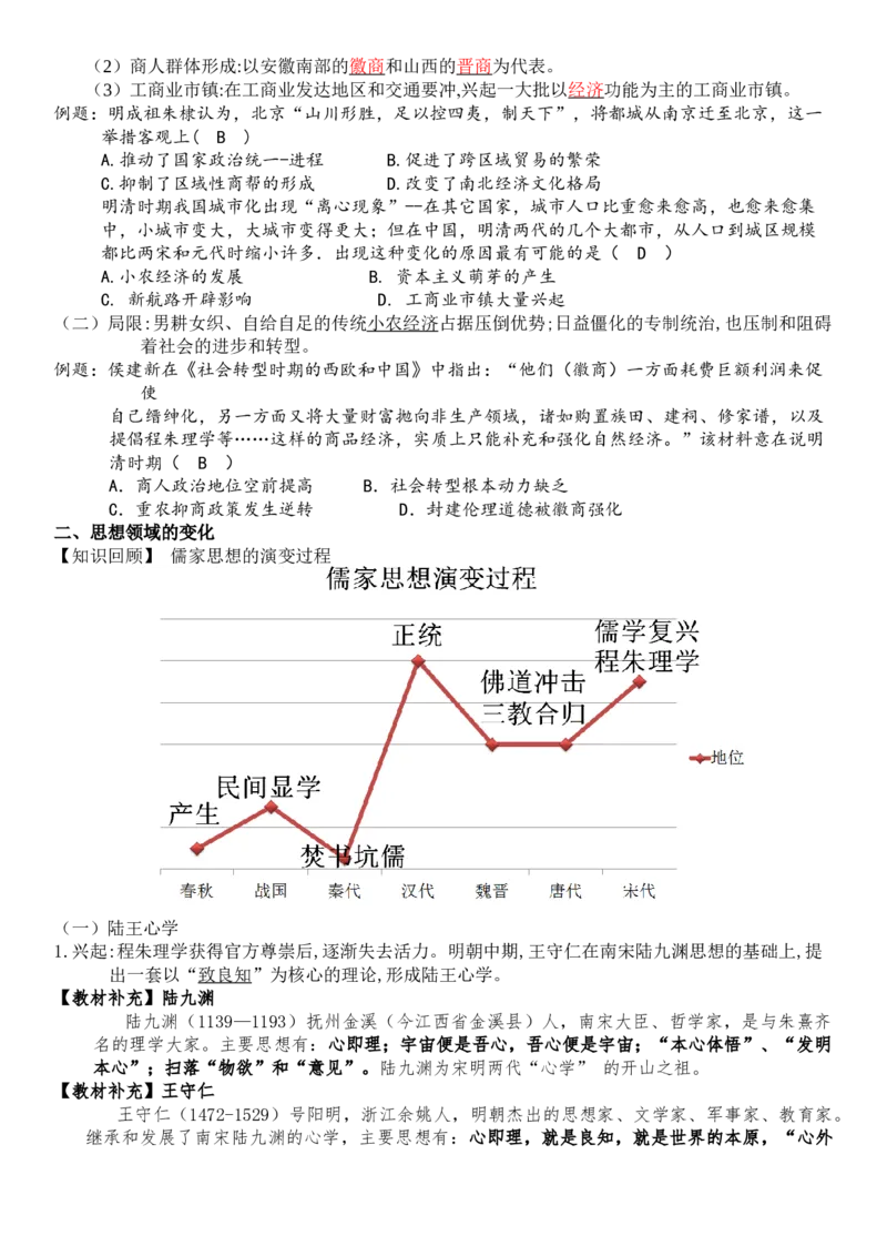 《第15课明至清中叶的经济与文化-_新版高中_高中历史新版_高中历史纲要上（统编版）_导学案_学案第一套》第2页预览