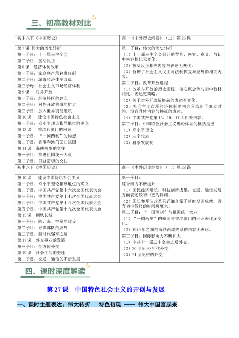《第十单元改革开放和社会主义现代化建设新时期（单元教学设计）-（统编版中外历史纲要上册）_新版高中_高中历史新版_高中历史纲要上（统编版）_大单元教学课件+教学设计-P21》第2页预览