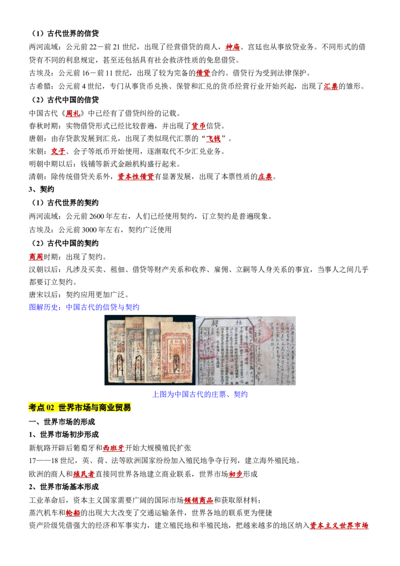 《第3单元商业贸易与日常生活（知识清单）-（选择性必修2：经济与社会生活）_新版高中_高中历史新版_高中历史选择性必修2（统编版）_单元复习专项-P43_2025版》第4页预览