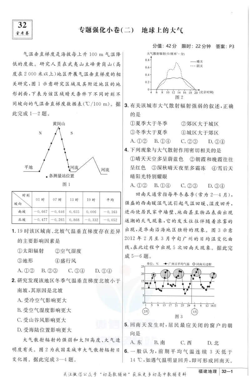 《金考卷优秀模拟试卷汇编45套福建新高考地理强化小卷_12.2026年4月全国各地高考模拟卷_2026天星金考卷·优秀模拟试卷汇编45套_2023版》第5页预览