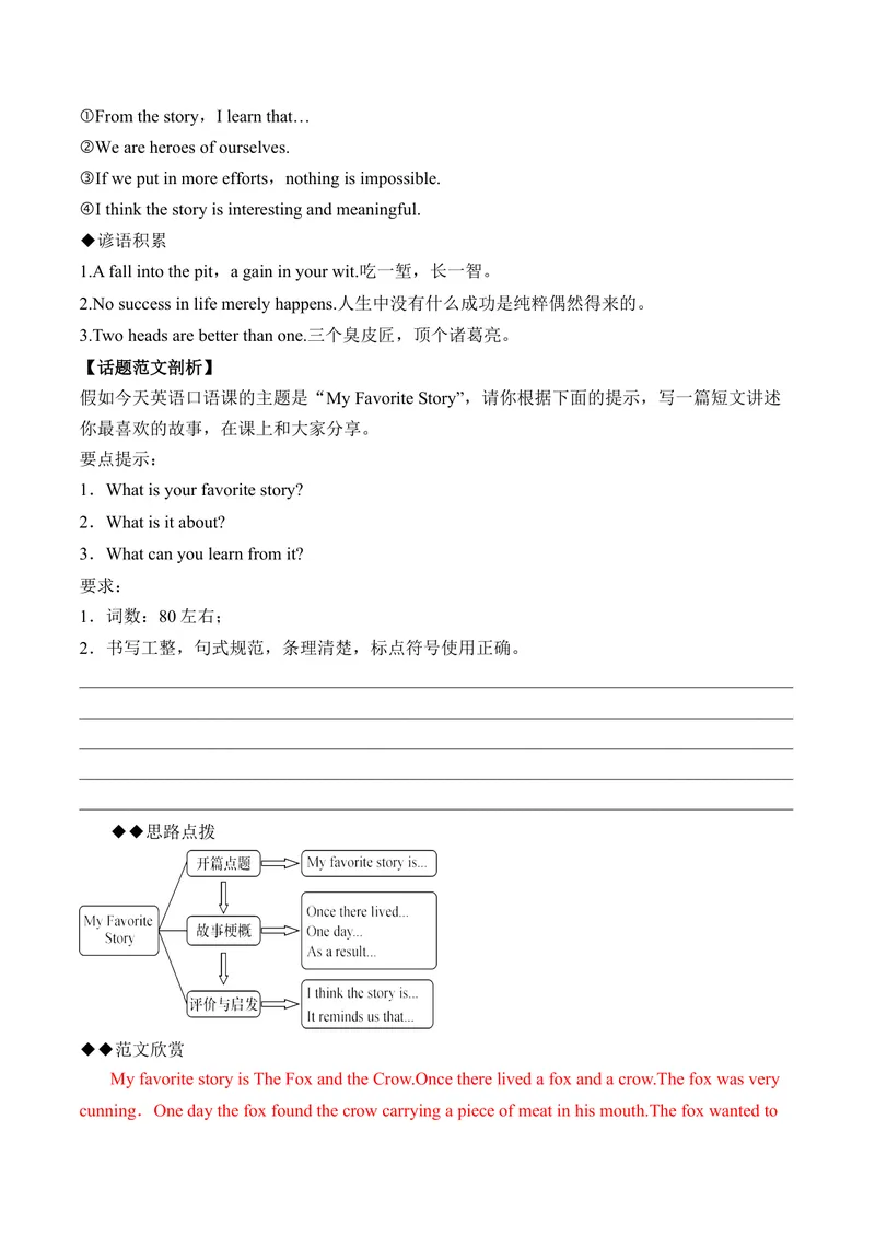 《Unit6课时5SectionB（3a-SelfCheck)（教师版）_初中英语789_最新人教版英语八年级下册_旧版（有参考价值）_版本二_八年级英语下册（人教版）_同步讲义-U34_2024版》第7页预览