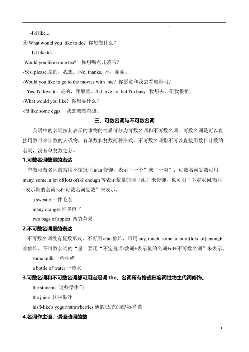 《Unit4EatWell.（语法讲解及专练）（解析版）_初中英语789_最新人教版英语七年级下册_七下英语2025版_20.语法讲解+专练》第3页预览