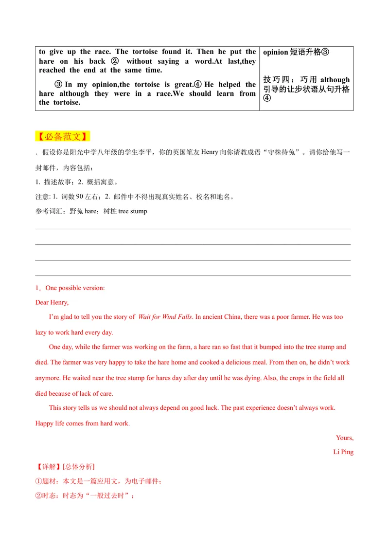 《Unit6单元写作指导与演练-（人教版）_初中英语789_最新人教版英语八年级下册_旧版（有参考价值）_版本二_八年级英语下册（人教版）_单元写作深度指导-V34_2025版》第6页预览