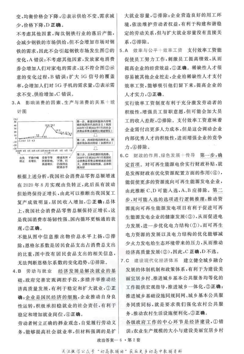 《金考卷优秀模拟试卷汇编45套全国卷政治答案_12.2026年4月全国各地高考模拟卷_2026天星金考卷·优秀模拟试卷汇编45套_2023版》第8页预览