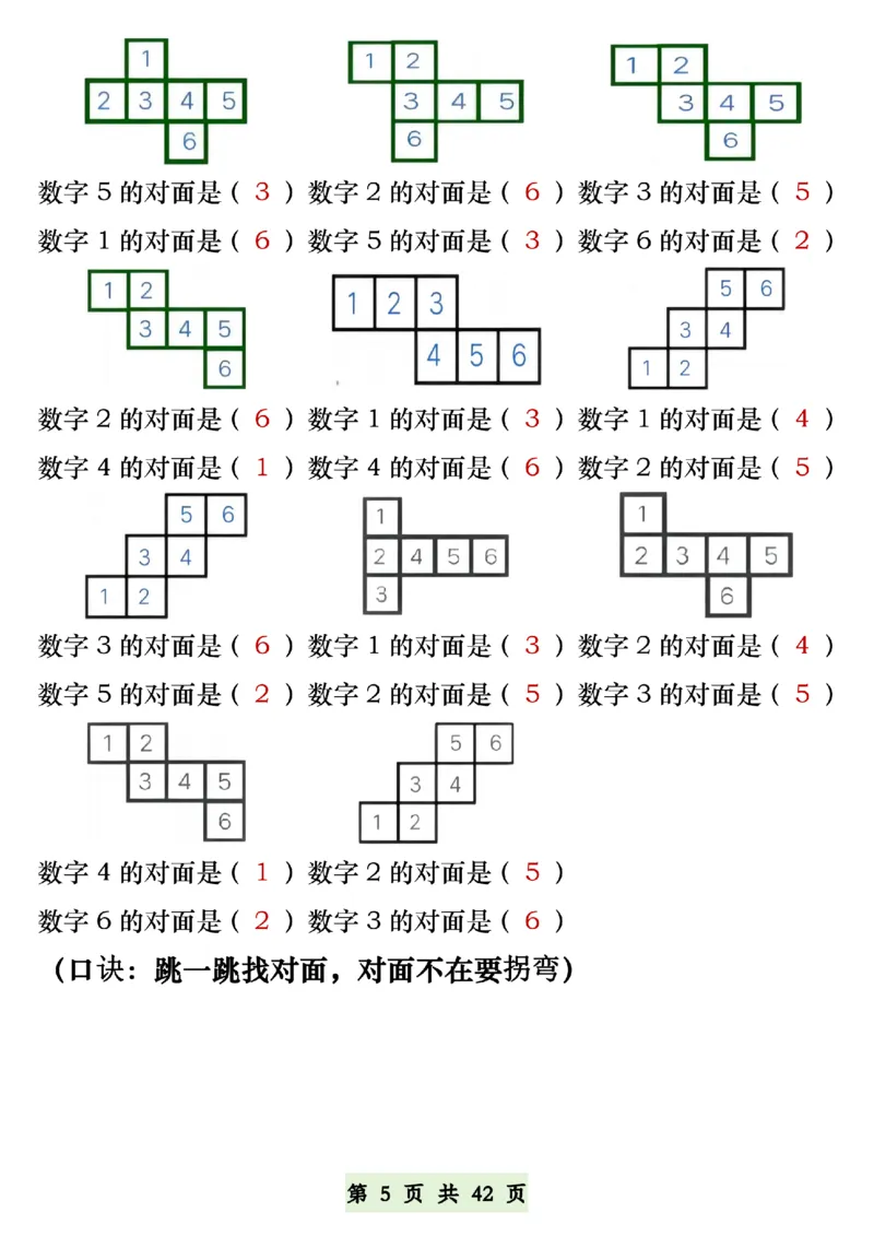 《一年级(下)数学五大常考专项练习_赠送2026小学1-6年级资料合集(按需自取)_一年级_一年级(下)数学五大常考专项练习》第5页预览