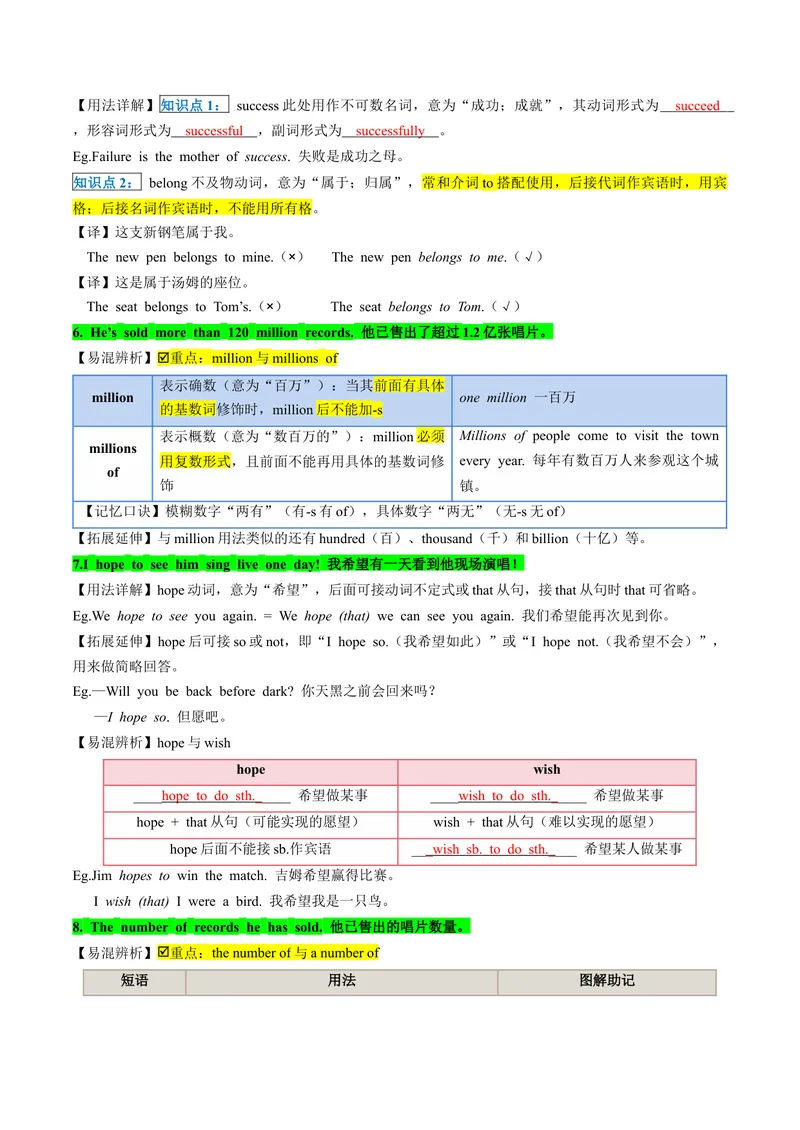 《Unit8单元知识点梳理_初中英语789_最新人教版英语八年级下册_旧版（有参考价值）_版本二_八年级英语下册（人教版）_同步讲义-U34_2024版》第3页预览