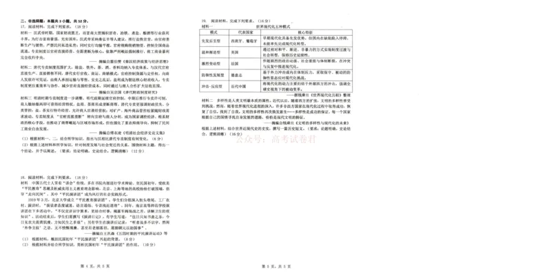 《长望浏宁四区县市2026届高三四月份调研考试历史_副本_12.2026年4月全国各地高考模拟卷_2026年4月_2026年湖南省长望浏宁高三四月份调研考试_07历史_湖南省长望浏宁高三四月份调研考试》第2页预览