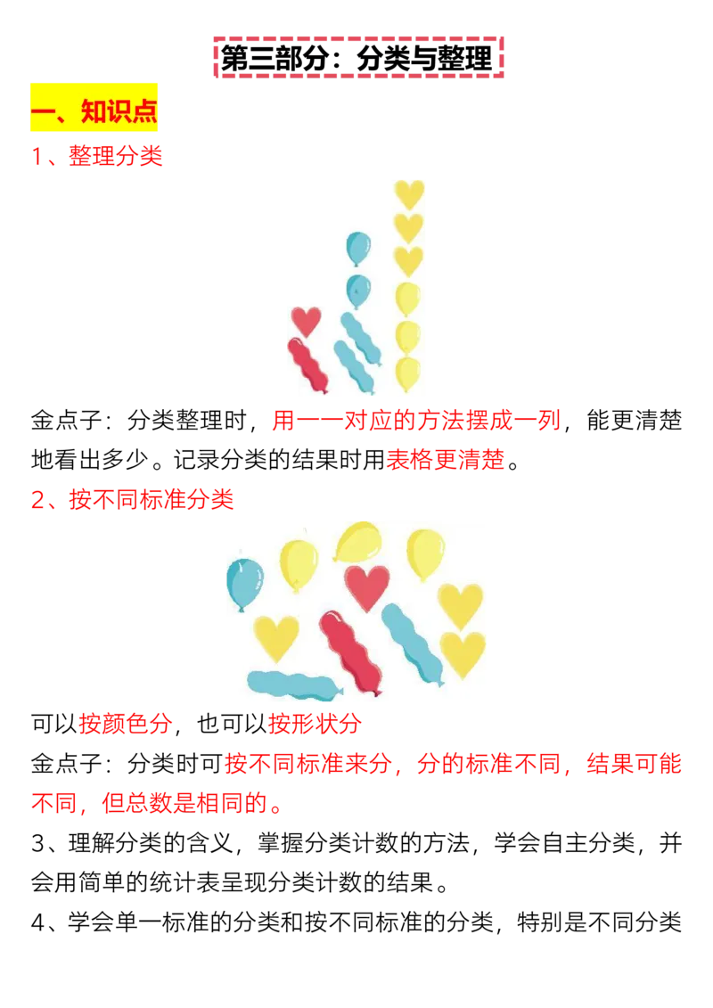 《一年级（下）数学重难点知识点梳理_赠送2026小学1-6年级资料合集(按需自取)_一年级_一年级（下）数学重难点知识点梳理》第8页预览