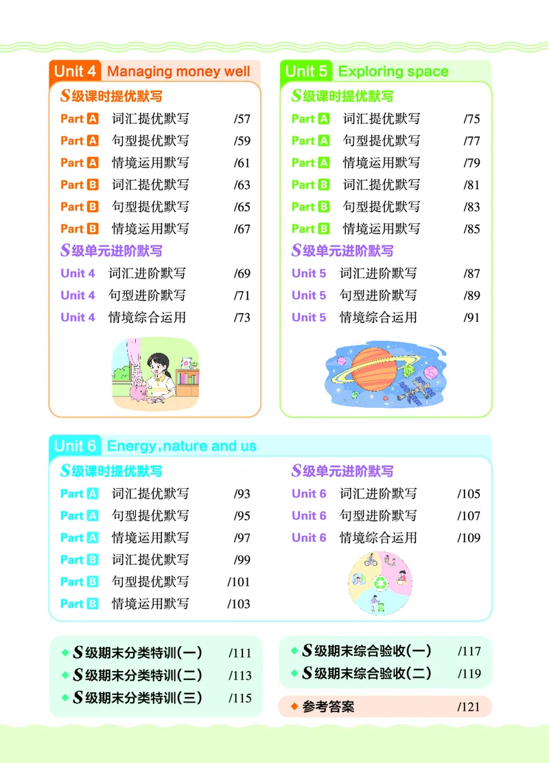 《26秋6上英语王朝霞《S级默写》(人教版)_26秋《王朝霞英语S级默写》》第6页预览