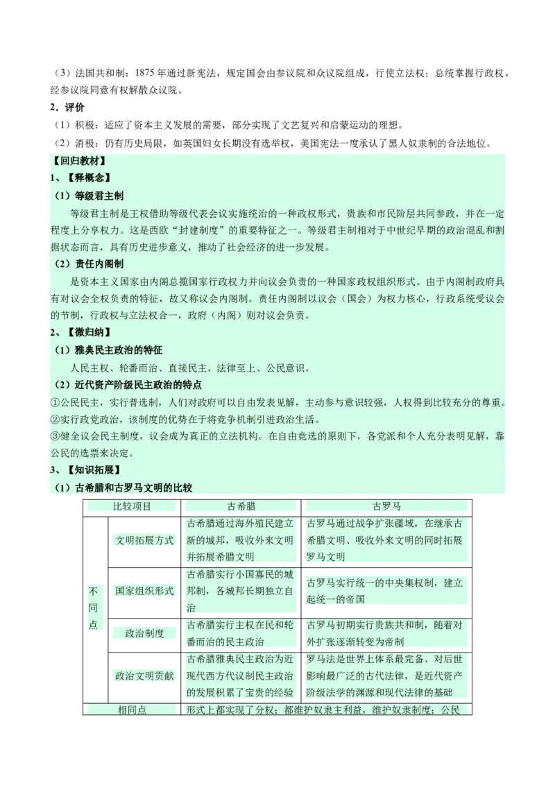 《选择性必修1国家制度与社会治理（全册知识清单）-（统编版）_新版高中_高中历史新版_高中历史选择性必修1（统编版）_期末总复习-P155》第6页预览