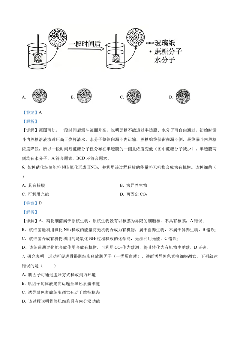 《2026年高考广东卷生物高考真题（解析版）_广东高考真题（26）_2008-2026（广东）生物高考真题》第3页预览