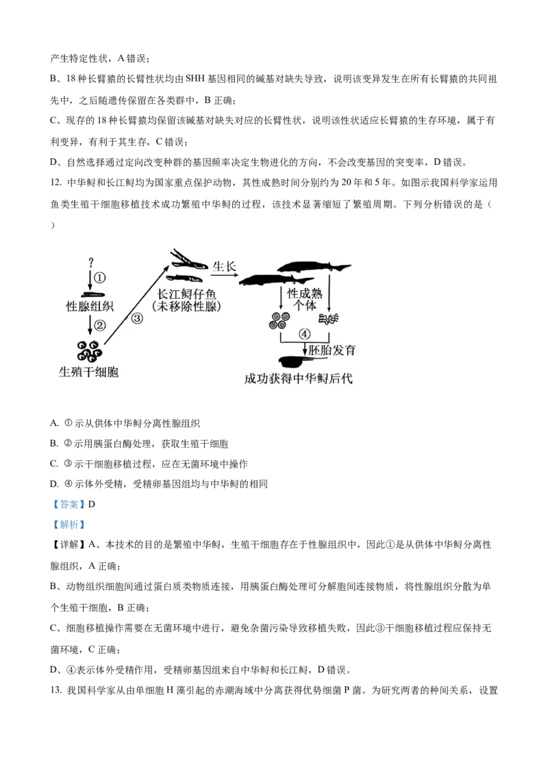《2026年高考广东卷生物高考真题（解析版）_广东高考真题（26）_2008-2026（广东）生物高考真题》第6页预览