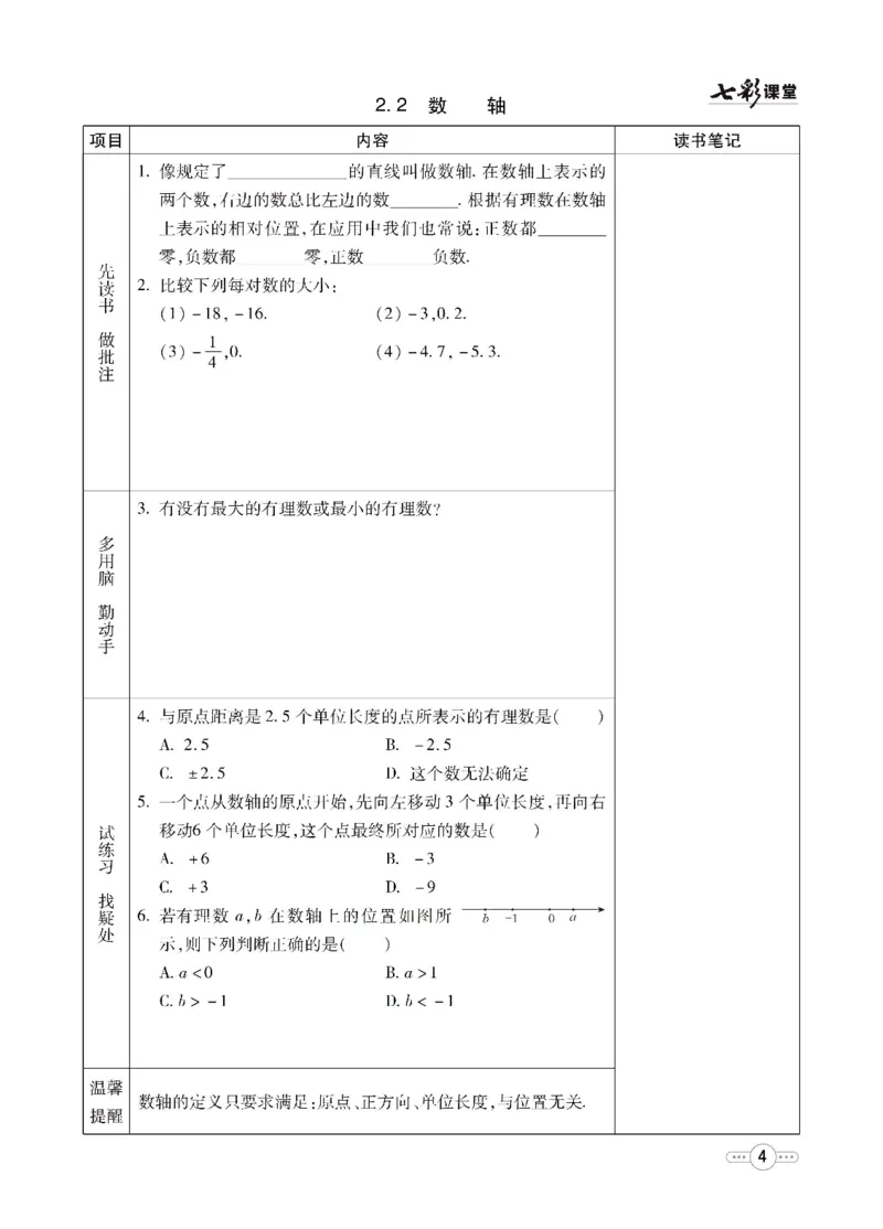 《数学华师大7a预习卡_初中《预习卡》_初中数学_初中数学预习卡（华师大）》第5页预览