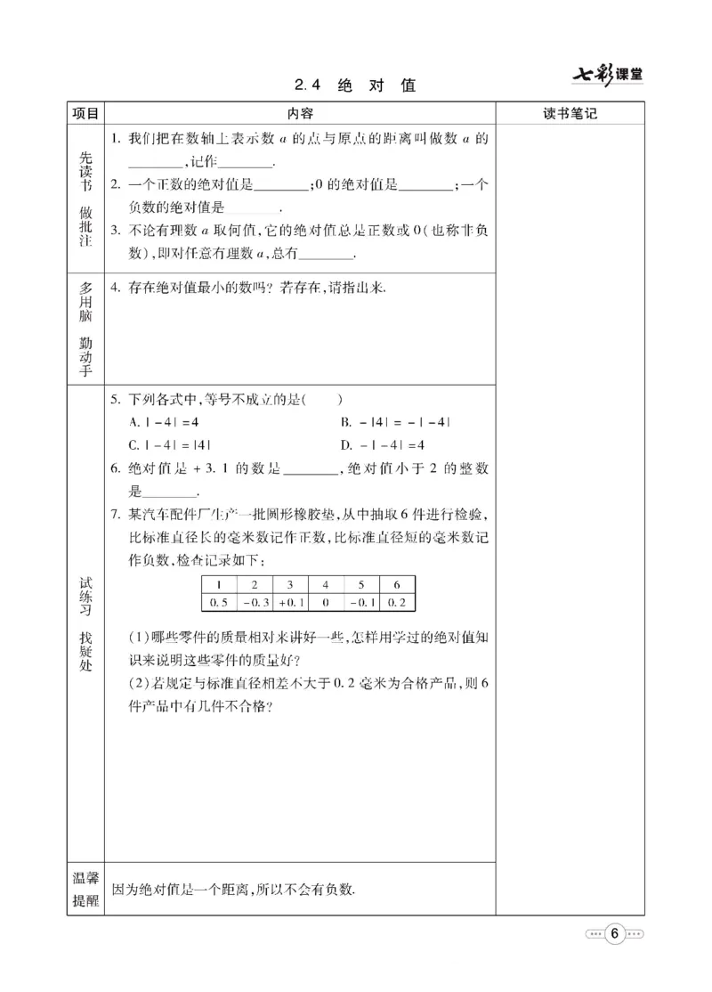 《数学华师大7a预习卡_初中《预习卡》_初中数学_初中数学预习卡（华师大）》第7页预览