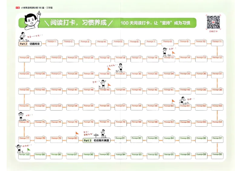 《听力打卡_2027一本阅读100篇语文英语数学0043_2027一本英语阅读100篇_27版一本英语阅读训练100篇三年级》第1页预览