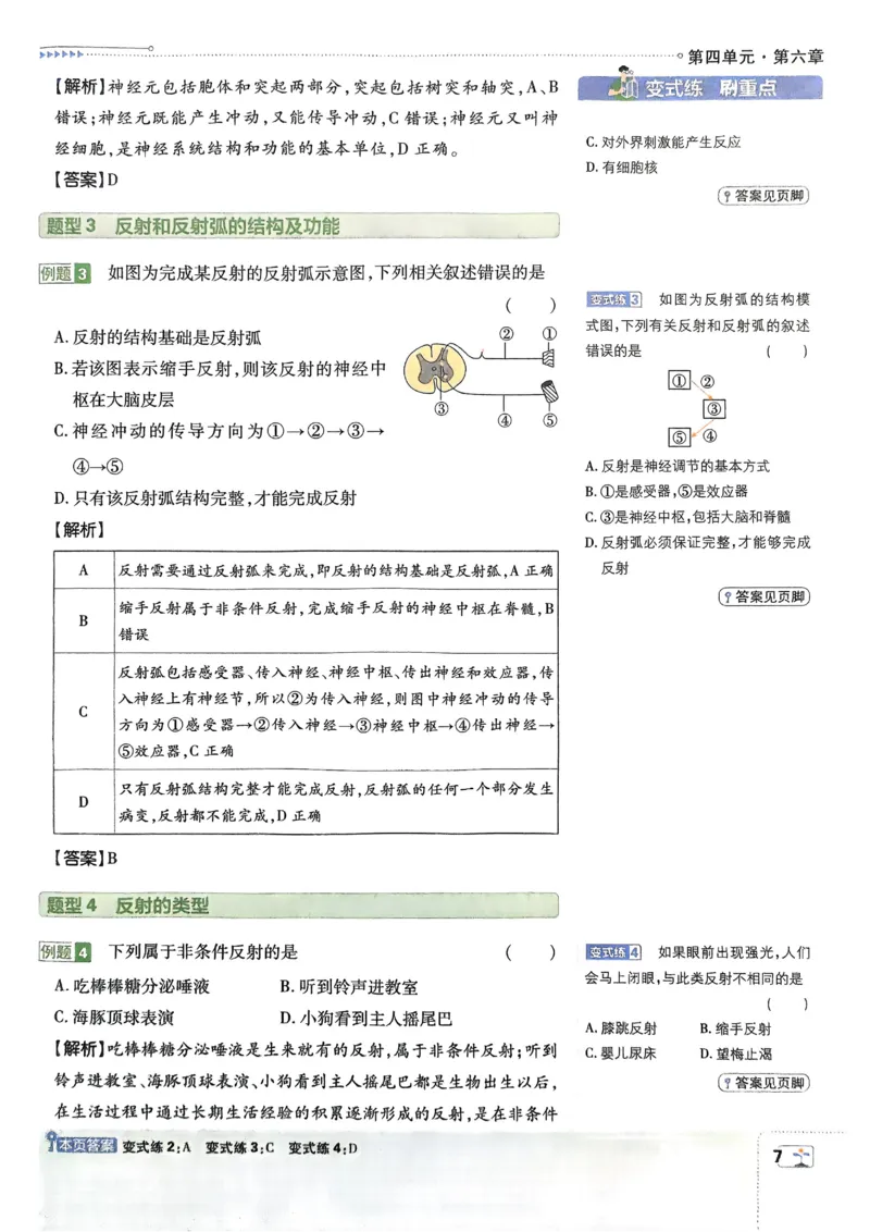 《初中必刷题-8上-生物人教版狂K重点_2026初中《必刷题》系列_🌲2026年必刷题初中上册各版本合集_🌲2026必刷题八上各科各版本合集》第9页预览