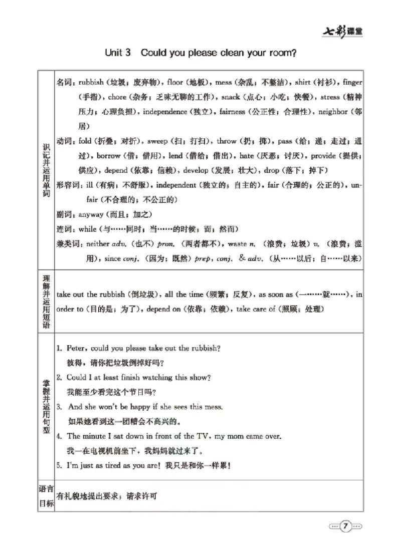 《八年级下册英语人教版预习卡_初中《预习卡》_初中英语_初中英语预习卡（人教版）_下册》第8页预览