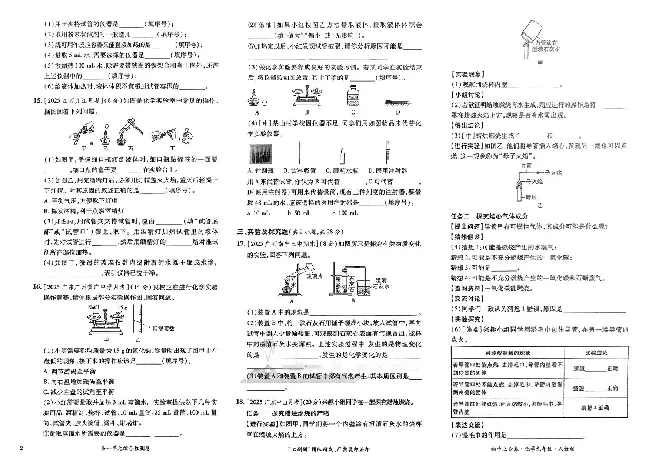 《2026《初中上分卷•化学》9全(RJ)_2026版初中《必刷题上分卷》9年级上册（7科全套）》第4页预览