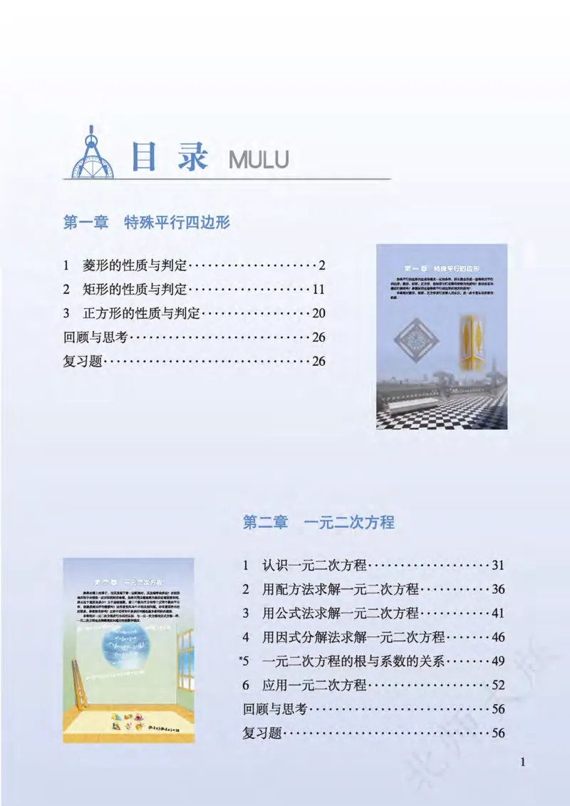 《数学北师大9A_初中数学_北师大》第4页预览