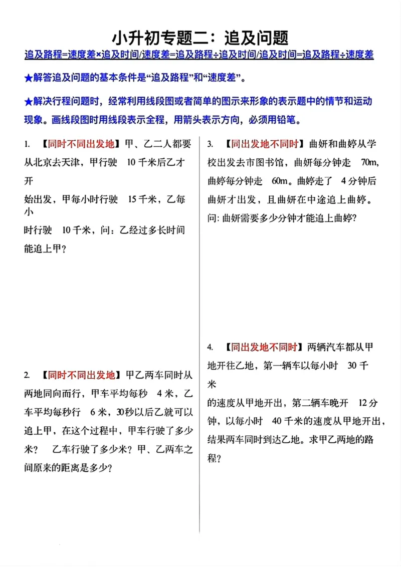 《六年级（下）数学小升初必考应用题12大专题_赠送2026小学1-6年级资料合集(按需自取)_六年级_六年级（下）数学小升初必考应用题12大专题》第2页预览