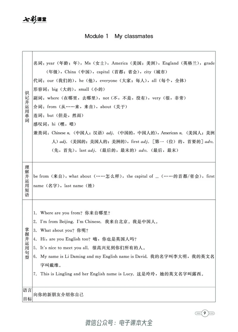 《英语外研版7a预习卡_初中《预习卡》_初中英语_初中英语预习卡(外研版)》第10页预览