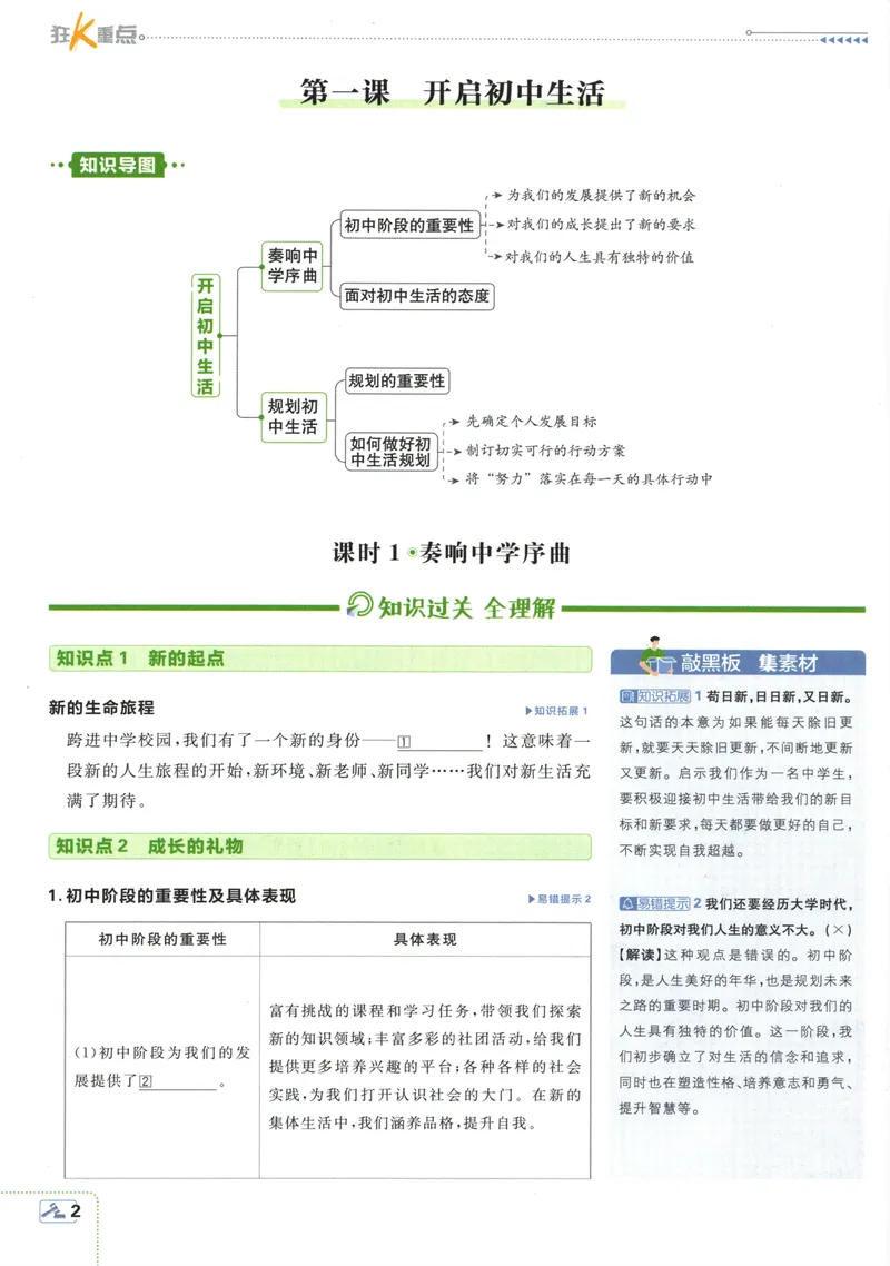 《25版初中必刷题道法7上(人教版)狂K重点_初中全科目同步习题+精品试卷（7-9年级）_25秋初中道法《同步习题+精品试卷》_初中道法7-9年级上册试卷(1)_《初中必刷题》2025秋》第6页预览