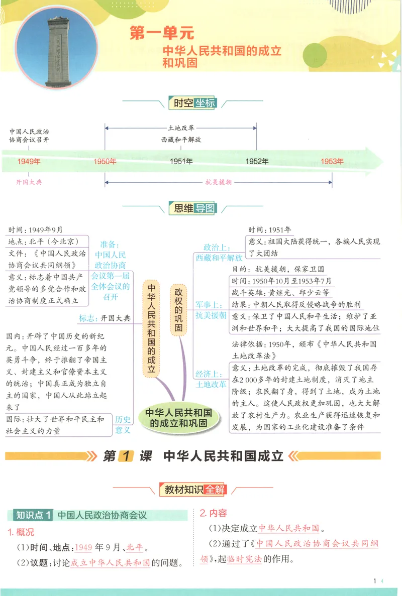 《2025《实验班提优训练》历史8下学霸攻略(人教)_初中全科目同步习题+精品试卷（7-9年级）_25秋初中历史《同步习题+精品试卷》_下册_《实验班提优训练》25春》第3页预览